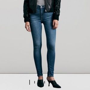 Rag & bone high rise skinny jeans